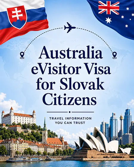 Australia eVisitor Visa information for Slovak citizens travelling to Australia