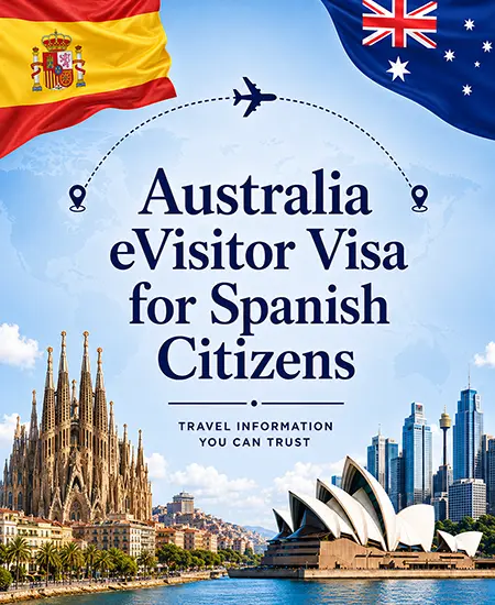 Australia eVisitor Visa information for Spanish citizens travelling to Australia