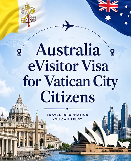 Australia eVisitor Visa information for Vatican City citizens travelling to Australia